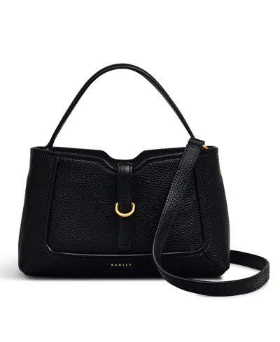 Radley London Hazelbury Park Small Zip Top Crossbody Bag In Black