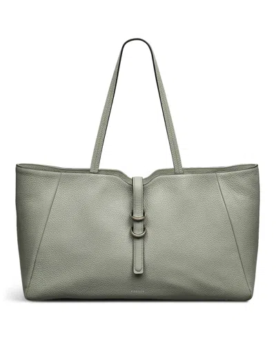 Radley London Hazelbury Park Small Zip Top Tote Bag In Gray