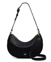 Radley London Heath Crescent Small Ziptop Shoulder Bag In Black