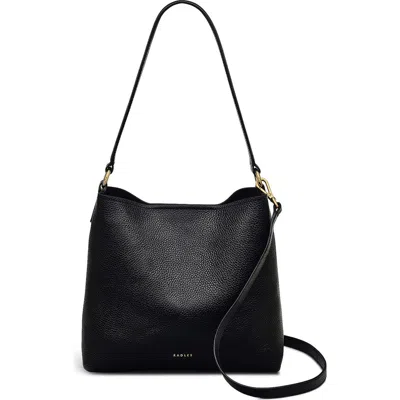 Radley London Henrietta Place Medium Open Top Leather Satchel In Black