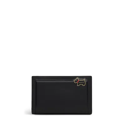 Radley London Heritage Lane Medium Bifold Wallet In Black