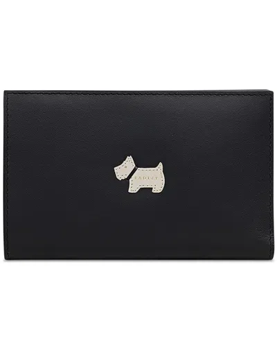 Radley London Heritage Radley Leather Bifold Wallet In Black
