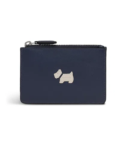 Radley London Heritage Radley Protect Ziptop Coin Wallet In Blue