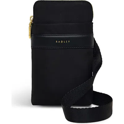 Radley London Holland Park Medium Zip Around Phone Crossbody Bag In Black