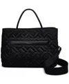 Radley London Womens Holland Park - Quilt Medium Ziptop Grab - Black Medium In Black