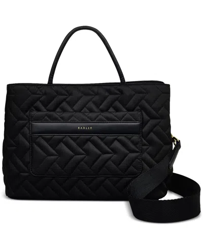 Radley London Holland Park Medium Zip-top Grab Bag In Black