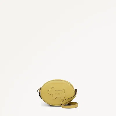 Radley London Honeycomb Mini Ziptop Cross Body Bag In Yellow