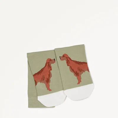 Radley London Hosta 1 Pk Sock In Green