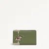 Radley London Hunter Green Medium Bifold Purse In Green