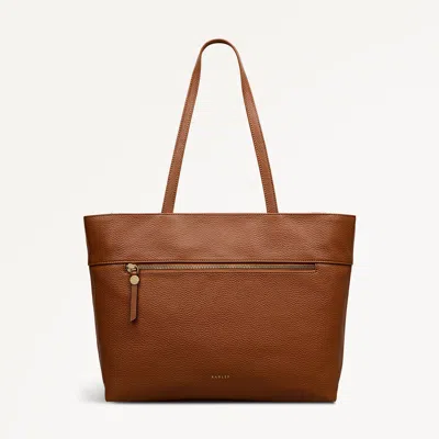 Radley London Indus Tan Medium Ziptop Tote