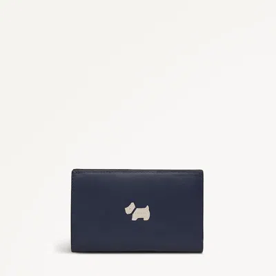 Radley London Ink Medium Bifold Purse In Blue