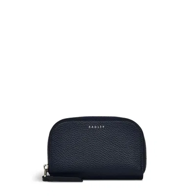 Radley London Ink Medium Zip Around Purse In Black