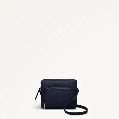 Radley London Ink Small Blue Leather Crossbody Bag