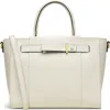 Radley London Islington Way Medium Leather Tote Bag In Chalk