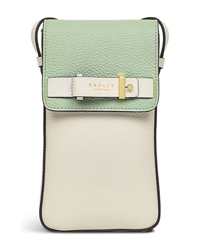 Radley London Islington Way Medium Phone Crossbody Bag In Green Fig