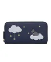Radley London It's Written In The Snowflakes Zip Around Wallet In Blue