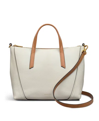 Radley London Kendal Terrace Small Zip Top Grab Bag In Neutral