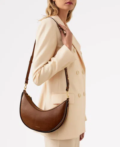 Radley London Kensal Small Zip Top Shoulder Bag In Saddle