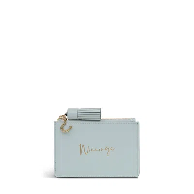 Radley London Radley Kentucky Derby Spring 2026 Slogan Winnings Small Ziptop Coin Purse In Blue