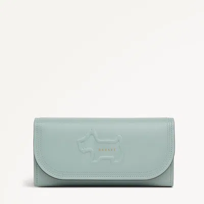 Radley London Keswick Mews Large Flapover Purse Green Water - 114085