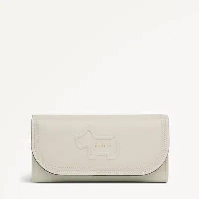 Radley London Keswick Mews Large Flapover Purse Shell - 114086 In White
