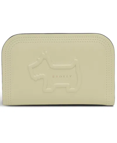 Radley London Keswick Mews Leather Medium Bifold Wallet In Green