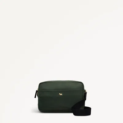 Radley London Khaki Mini Ziptop Cross Body Bag In Green