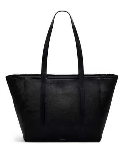 Radley London Knightsbridge Road Large Ziptop Tote Bag In Black
