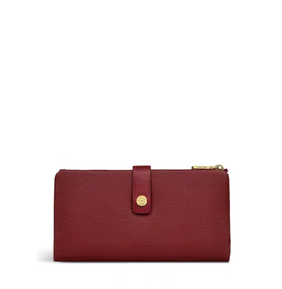 Radley London Large Bifold Red Matinee Purse