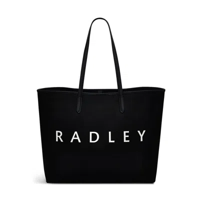 Radley London Large Black Open Top Tote