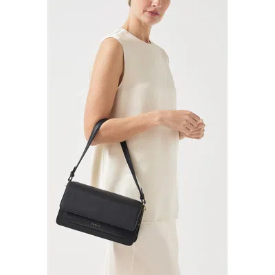 Radley London Leather Lane Medium Shoulder Bag In Black