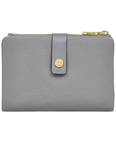 Radley London Leather Medium Bifold Wallet In Soft Grey