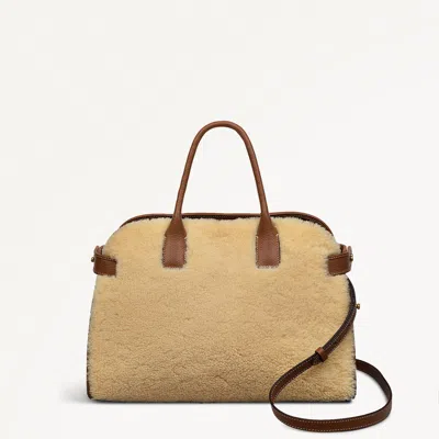 Radley London Leather Shearling Bag