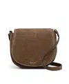 Radley London Liverpool Gardens Flapover Crossbody Bag In Brown