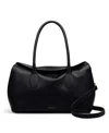 Radley London Liverpool Gardens Large Ziptop Grab Satchel Bag In Black