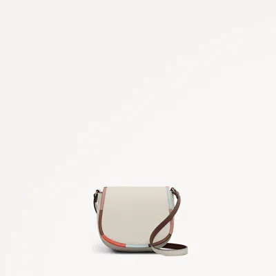 Radley London Liverpool Gardens Mini Flapover Cross Body Salt - 113960 In White
