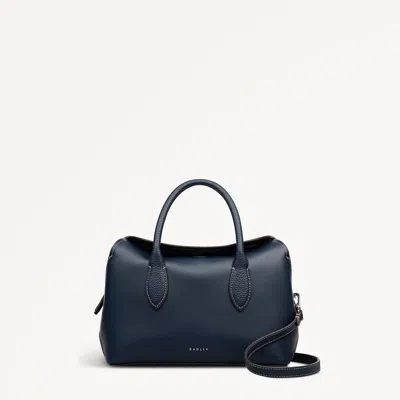 Radley London Liverpool Gardens Small Ziptop Grab Naval - 113956 In Blue