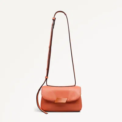 Radley London Lobster Small Flapover Shoulder Bag In Red