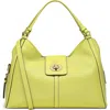 Radley London Longacre Medium Leather Tote Bag In Celery