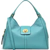 Radley London Longacre Medium Leather Tote Bag In Ocean