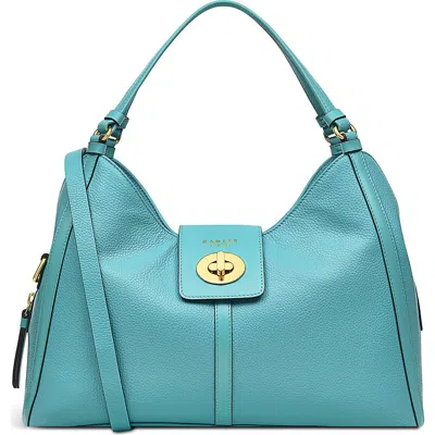 Radley London Longacre Medium Leather Tote Bag In Ocean