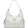 Radley London Longacre Medium Zip Shoulder Bag In Bright White