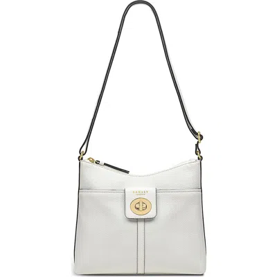 Radley London Longacre Small Zip Crossbody Bag In Bright White