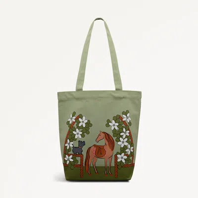 Radley London Lunar New Year - Ss26 Medium Open Top Tote Pistachio - 113262 In Green