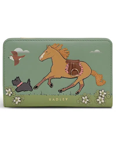 Radley London Lunar New Year Bi-fold Wallet In Green