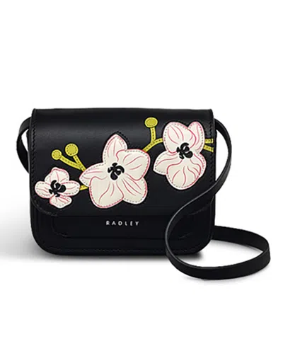 Radley London Lunar New Year Mini Flapover Crossbody Bag In Black