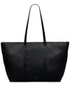 Radley London Lynton Close Extra Large Leather Zip Top Tote In Black