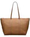 Radley London Lynton Close Extra Large Leather Zip Top Tote In Brown