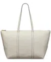 Radley London Lynton Close Extra Large Leather Zip Top Tote In White