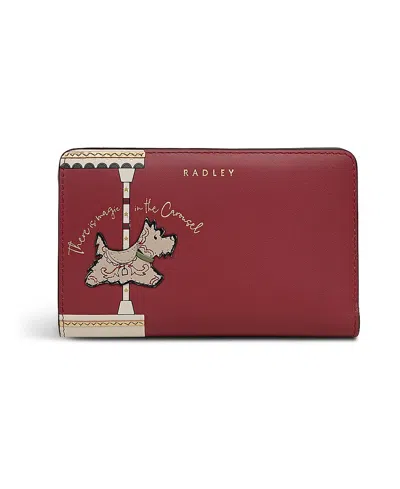 Radley London Magic Carousel Bifold Wallet In Red